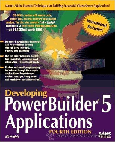 Libros de segunda mano: DEVELOPING POWERBUILDER APPLICATIONS. Bill Hatfield, 1996. 4th edition. SAMS (DISK INCLUDED) - Foto 1