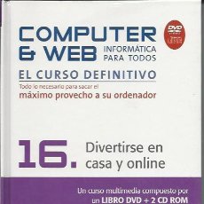 Libros de segunda mano: MICROSOFT, COMPUTER WEB, INFORMÁTICA PARA TODOS Nº 16- LIBRO DVD + 2 CD ROM