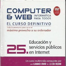 Libros de segunda mano: MICROSOFT, COMPUTER WEB, INFORMÁTICA PARA TODOS Nº 25- LIBRO DVD + 2 CD ROM