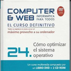 Libros de segunda mano: MICROSOFT, COMPUTER WEB, INFORMÁTICA PARA TODOS Nº 24- LIBRO DVD + 2 CD ROM