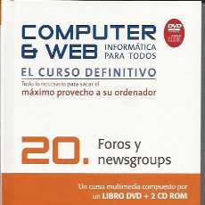 Libros de segunda mano: MICROSOFT, COMPUTER WEB, INFORMÁTICA PARA TODOS Nº 20- LIBRO DVD + 2 CD ROM