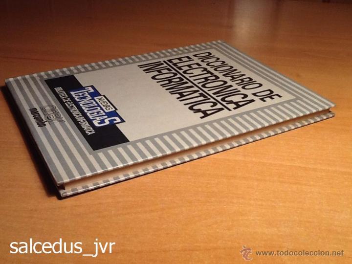 Libros de segunda mano: Diccionario de Electr&oacute;nica Inform&aacute;tica Orbis Marcombo 1986 Libro en Excelente Estado - Foto 2