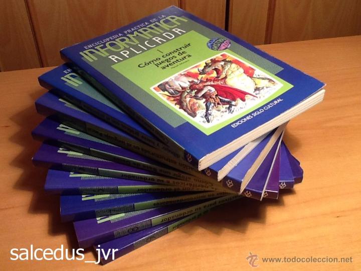 Libros de segunda mano: Enciclopedia Pr&aacute;ctica de la Inform&aacute;tica Aplicada Ediciones Siglo Cultural Tomos 1 a 9 - Foto 1