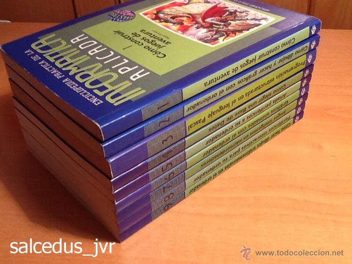 Libros de segunda mano: Enciclopedia Pr&aacute;ctica de la Inform&aacute;tica Aplicada Ediciones Siglo Cultural Tomos 1 a 9 - Foto 3