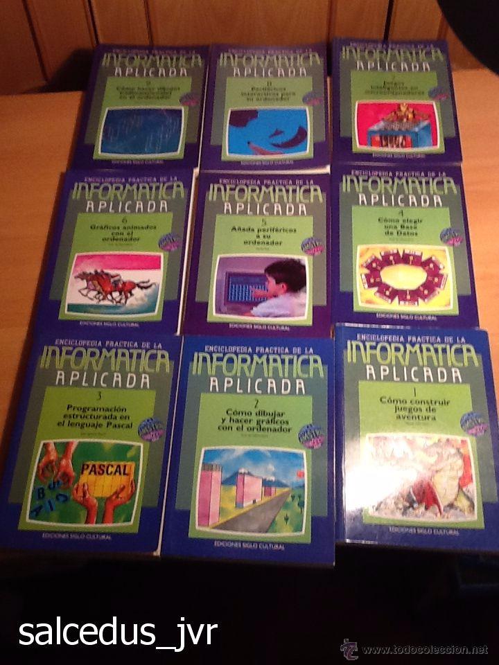 Libros de segunda mano: Enciclopedia Pr&aacute;ctica de la Inform&aacute;tica Aplicada Ediciones Siglo Cultural Tomos 1 a 9 - Foto 6