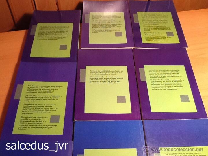 Libros de segunda mano: Enciclopedia Pr&aacute;ctica de la Inform&aacute;tica Aplicada Ediciones Siglo Cultural Tomos 1 a 9 - Foto 8