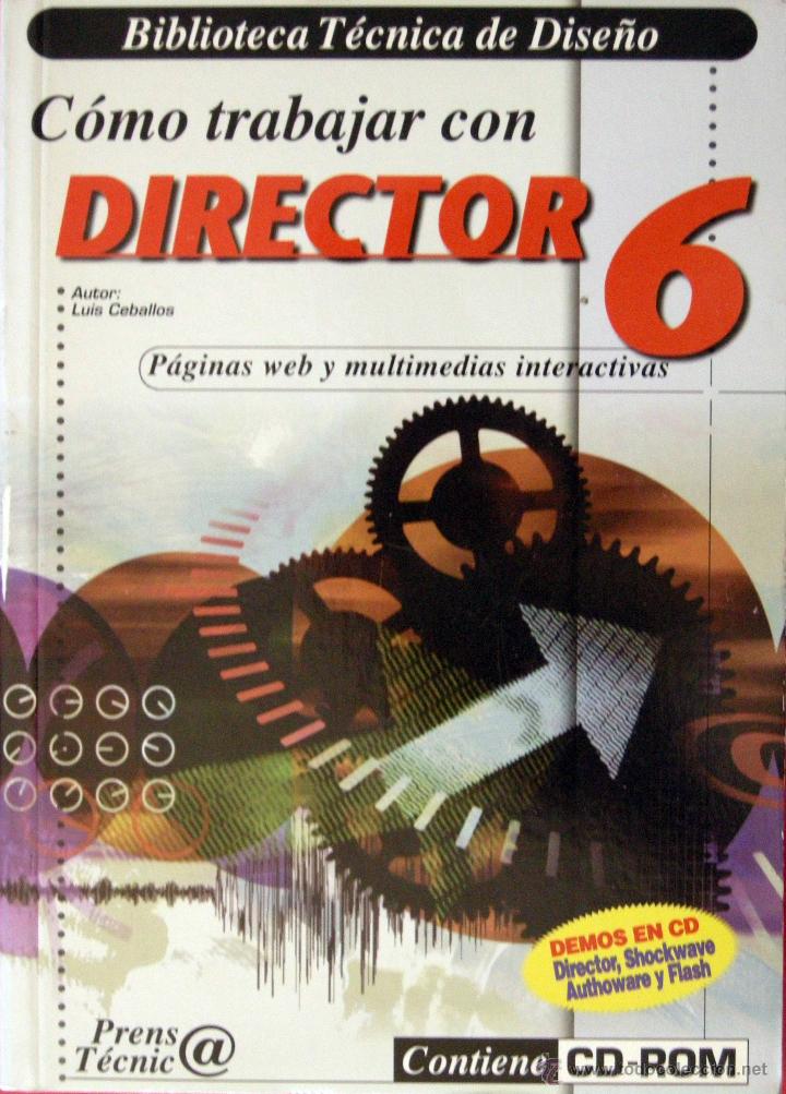 Libros de segunda mano: Como trabajar con Director 6 (Biblioteca t&eacute;cnica de dise&ntilde;o) - Foto 1