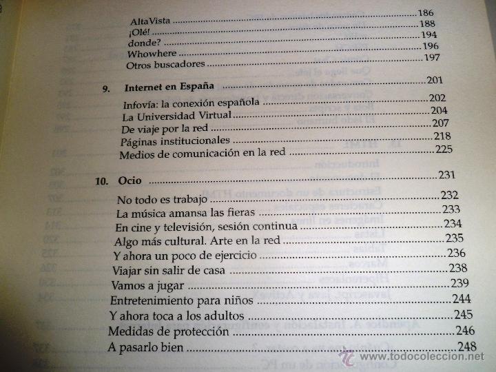 Libros de segunda mano: MANUAL IMPRESCINDIBLE DE INTERNET. ED. ANAYA MULTIMEDIA. (1998) - Foto 6