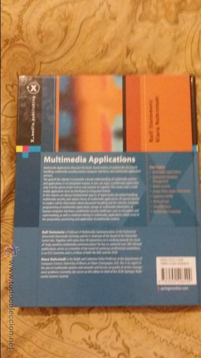 Libros de segunda mano: Multimedia Applications. Aplicaciones multimedia. Springer - Foto 2