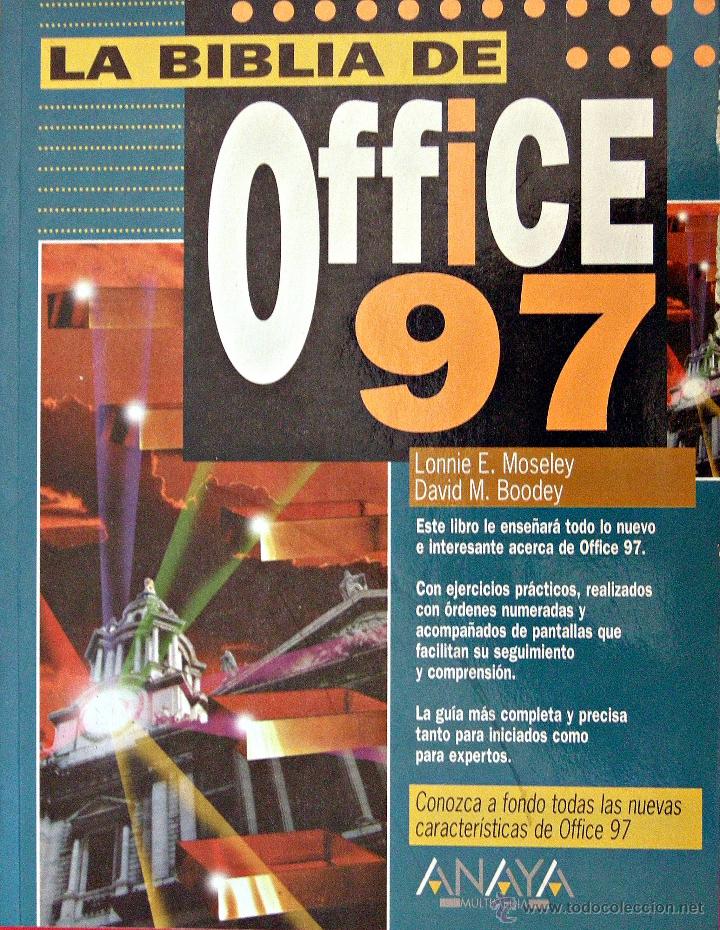 la biblia de office 97 (anaya) - Buy Used books about informatics on  todocoleccion