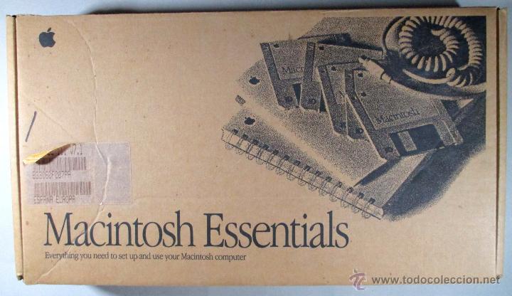 Libros de segunda mano: MACINTOSH ESSENTIALS , APPLE COMPUTER , DISK , CLARIS , MANUAL , GUIA DE USUARIO , QUICKTIME - Foto 1