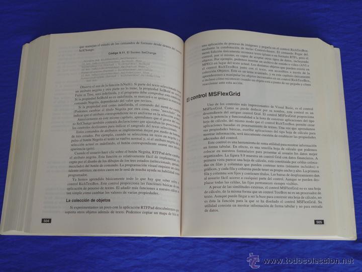 Libros de segunda mano: VISUAL BASIC 6, LA BIBLIA (manual avanzado). EVANGELOS PETROUTSOS. Anaya Multimedia, 1999. Microsoft - Foto 6