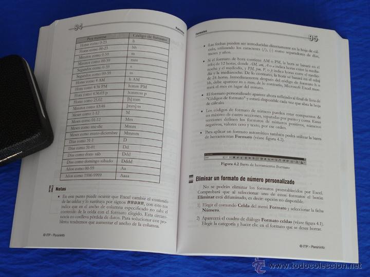 Libros de segunda mano: EXCEL (OFFICE 2000), GU&Iacute;A R&Aacute;PIDA. A. [Antonia] GONZ&Aacute;LEZ MANGAS. Paraninfo Thomson Learning, 2000 - Foto 5