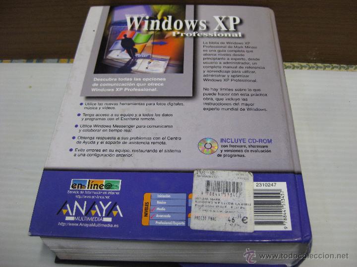 Libros de segunda mano: LA BIBLIA WINDOWS XP. PROFESIONAL 2002 - Foto 3