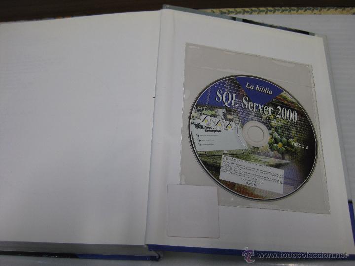 Libros de segunda mano: LA BIBLIA SQL SERVER 2002 - Foto 3