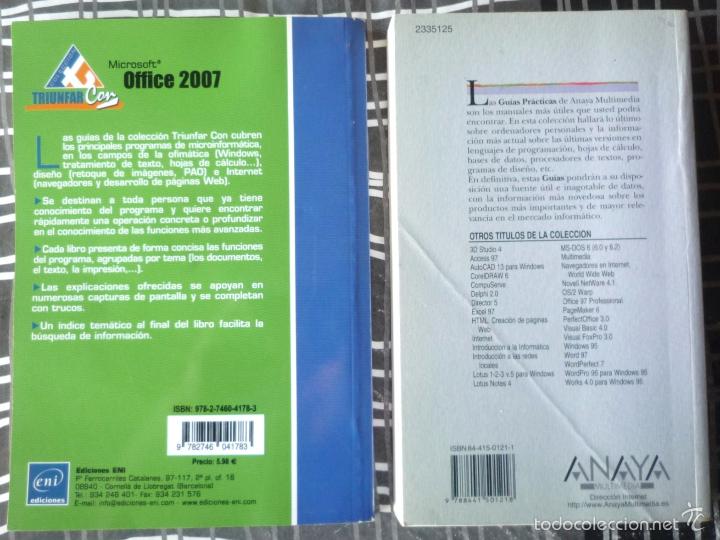Libros de segunda mano: DOS LIBROS GUIAS PRACTICAS DE INFORMATICA - Foto 2