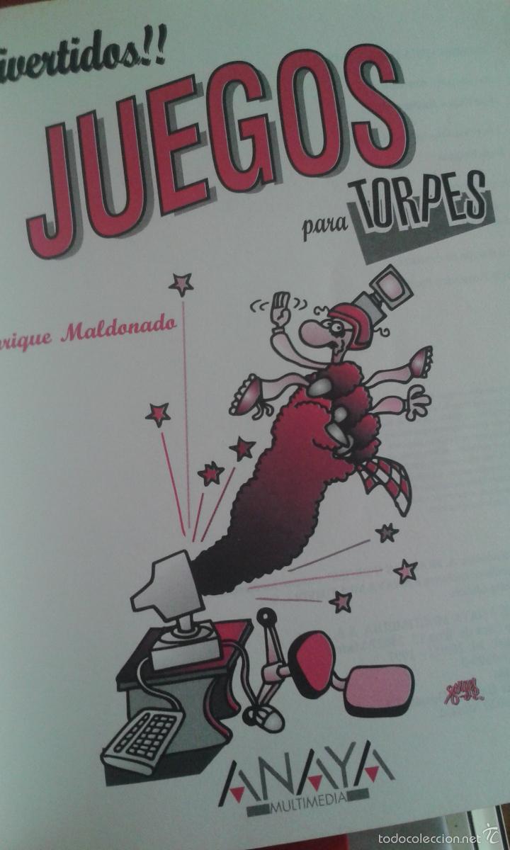 Libros de segunda mano: DIVERTIDOS JUEGOS PARA TORPES (DIBUJOS FORGES) - Foto 3
