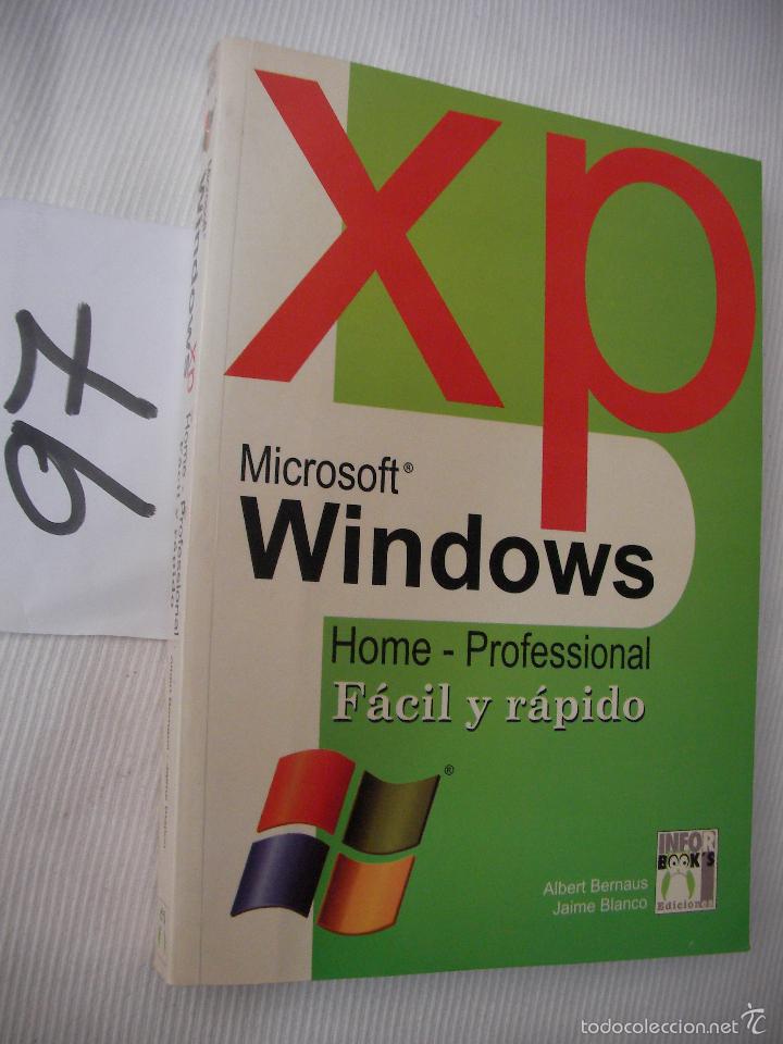 Libros de segunda mano: XP WINDOWS FACIL Y RAPIDO - Foto 1
