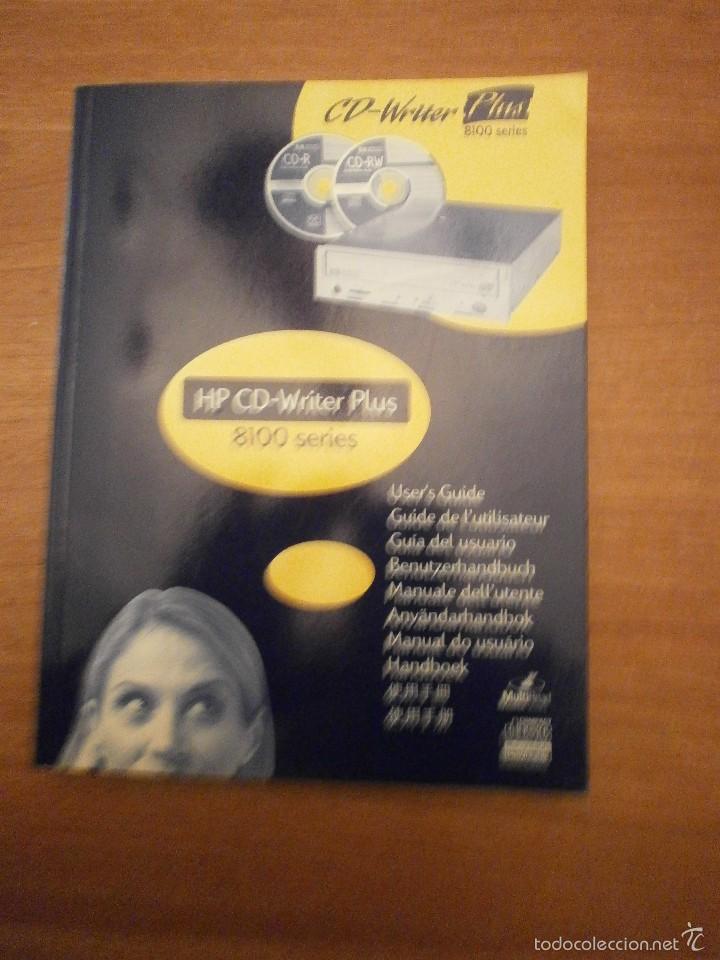 Libros de segunda mano: HP , CD - WRITER PLUS - 8100 SERIES - Foto 1
