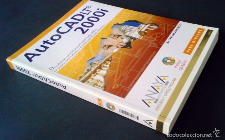 Libros de segunda mano: AutoCADlt 2000i con CD - Foto 2