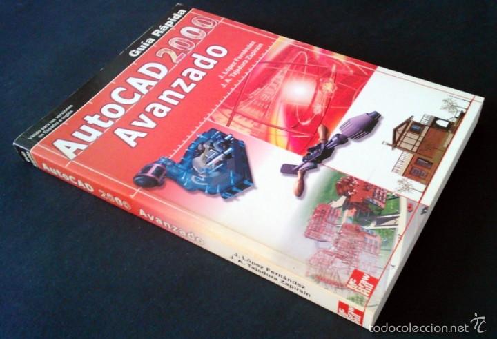 Libros de segunda mano: AutoCAD 2000 Avanzado Gu&iacute;a r&aacute;pida - Foto 2