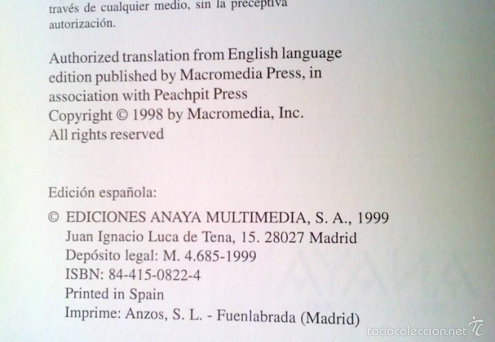 Libros de segunda mano: FreeHand 8 Free Hand 8 con CD - Foto 7