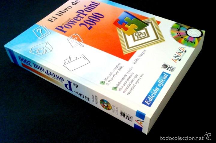 Libros de segunda mano: PowerPoint 2000 con CD 700 p&aacute;ginas - Foto 3