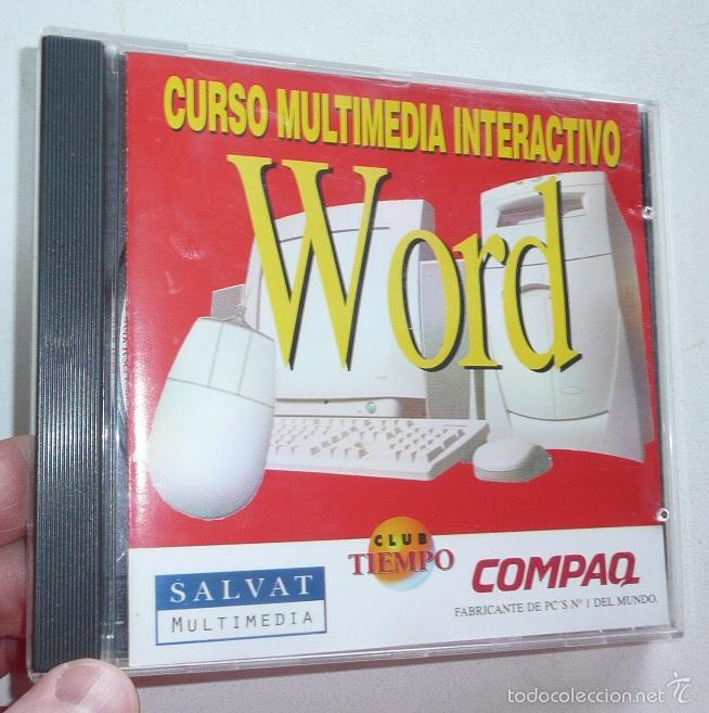 Libros de segunda mano: CD-ROM Curso Multimedia Interactivo Word - Salvat Multimedia - Compaq - Foto 1