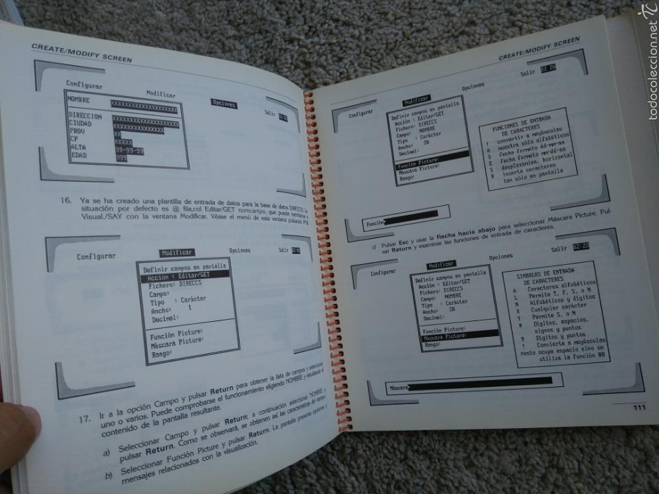 Libros de segunda mano: Dbase III Plus. Russel A. Stultz. Anaya. Guias de software de aprendizaje y referencia - Foto 3
