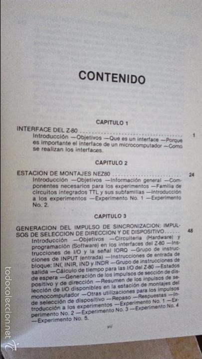 Libros de segunda mano: MICROPROCESADOR Z-80, PROGRAMACI&Oacute;N E INTERFACES - VV.AA (MARCOMBIO M&Eacute;XICO 1984, COMO NUEVO) - Foto 2
