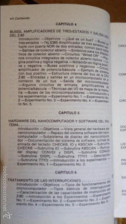 Libros de segunda mano: MICROPROCESADOR Z-80, PROGRAMACI&Oacute;N E INTERFACES - VV.AA (MARCOMBIO M&Eacute;XICO 1984, COMO NUEVO) - Foto 3