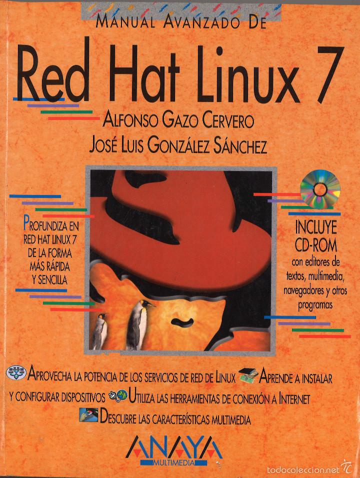 Libros de segunda mano: Red Hat Linux 7. Con CD. Anaya, 2001 - Foto 1