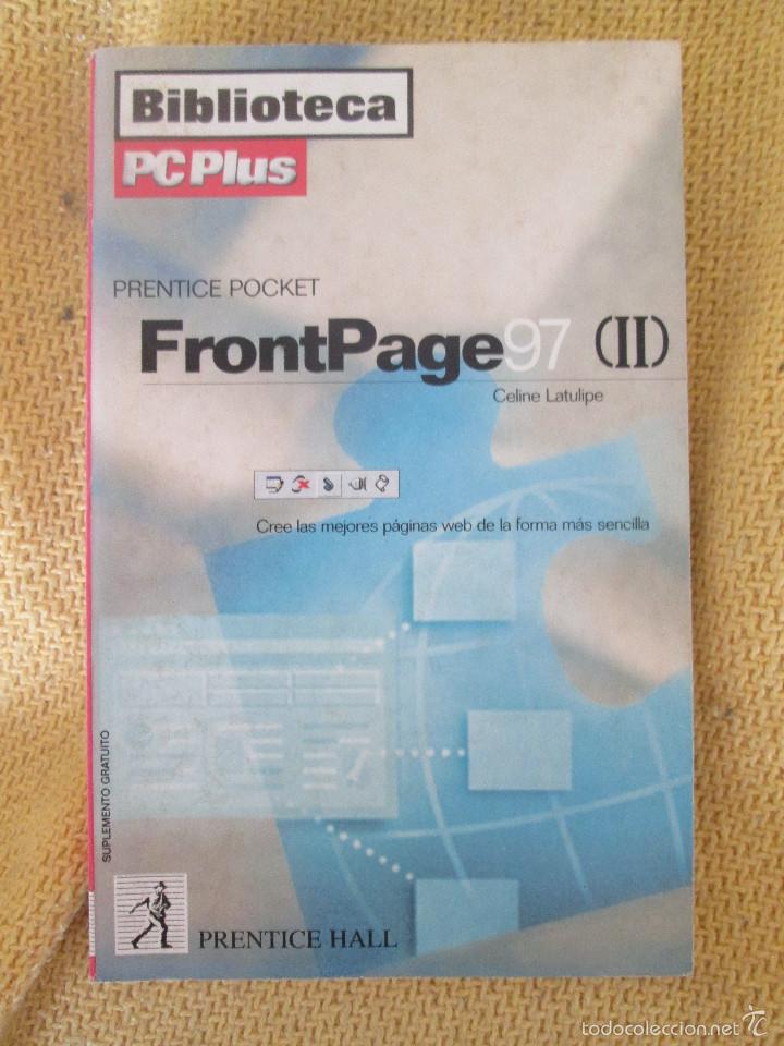 Libros de segunda mano: MANUAL BOLSILLO FRONTPAGE 97- BIBLIOTECA PCPLUS - Foto 1