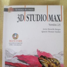 Libros de segunda mano: 3D STUDIO MAX 2.5 - EDITORIAL ANAYA