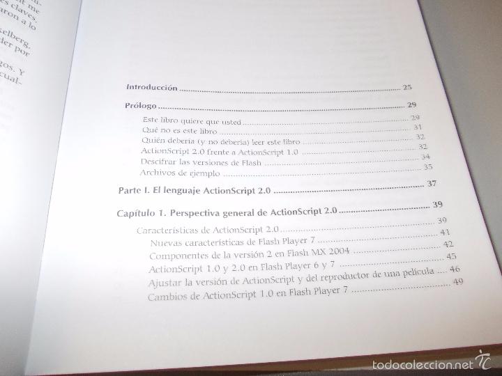 Libros de segunda mano: ActionScript 2.0 soluciones para el desarrollo orientado a objetos. Anaya 2.005 - Foto 2