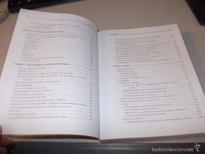 Libros de segunda mano: ActionScript 2.0 soluciones para el desarrollo orientado a objetos. Anaya 2.005 - Foto 3