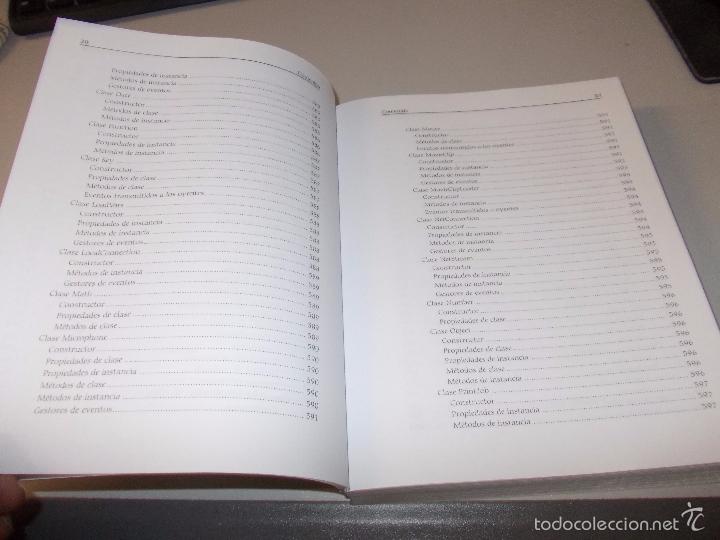 Libros de segunda mano: ActionScript 2.0 soluciones para el desarrollo orientado a objetos. Anaya 2.005 - Foto 8