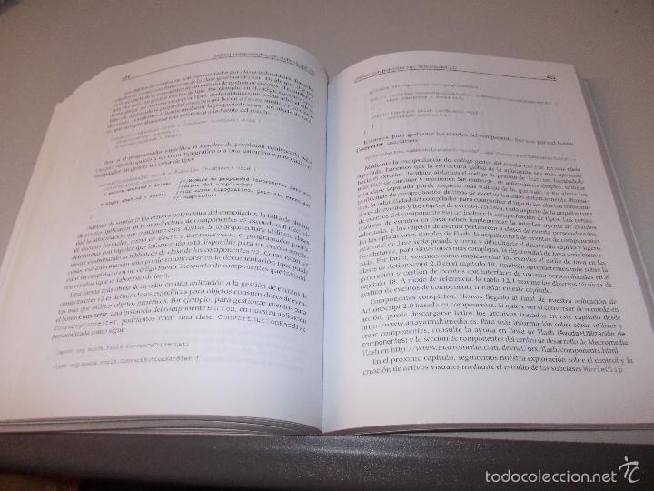 Libros de segunda mano: ActionScript 2.0 soluciones para el desarrollo orientado a objetos. Anaya 2.005 - Foto 12