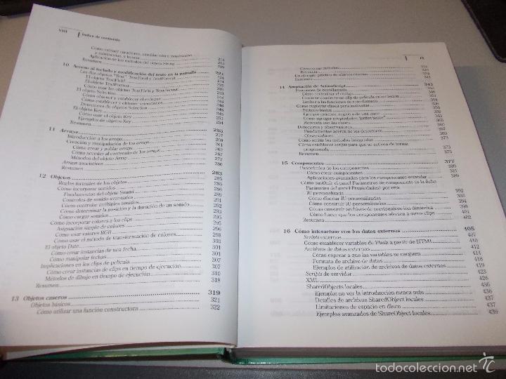Libros de segunda mano: Edici&oacute;n Especial ActionScript con Flash MX, Prentice Hall 2.003 - Foto 4