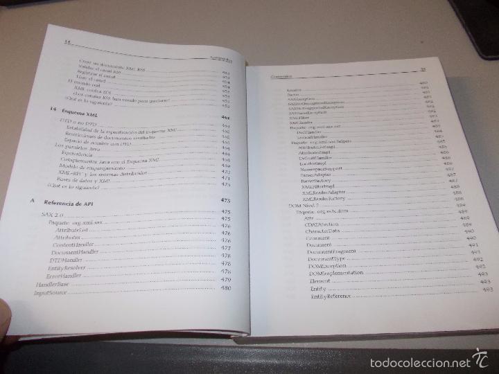 Libros de segunda mano: Java y XML, Brett McLaughlin, Anaya Multimedia OReilly 2.001 - Foto 7