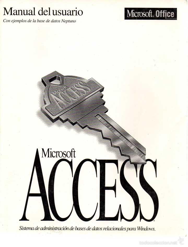 manual del usuario. microsoft access. sistema d - Buy Used books about  informatics on todocoleccion