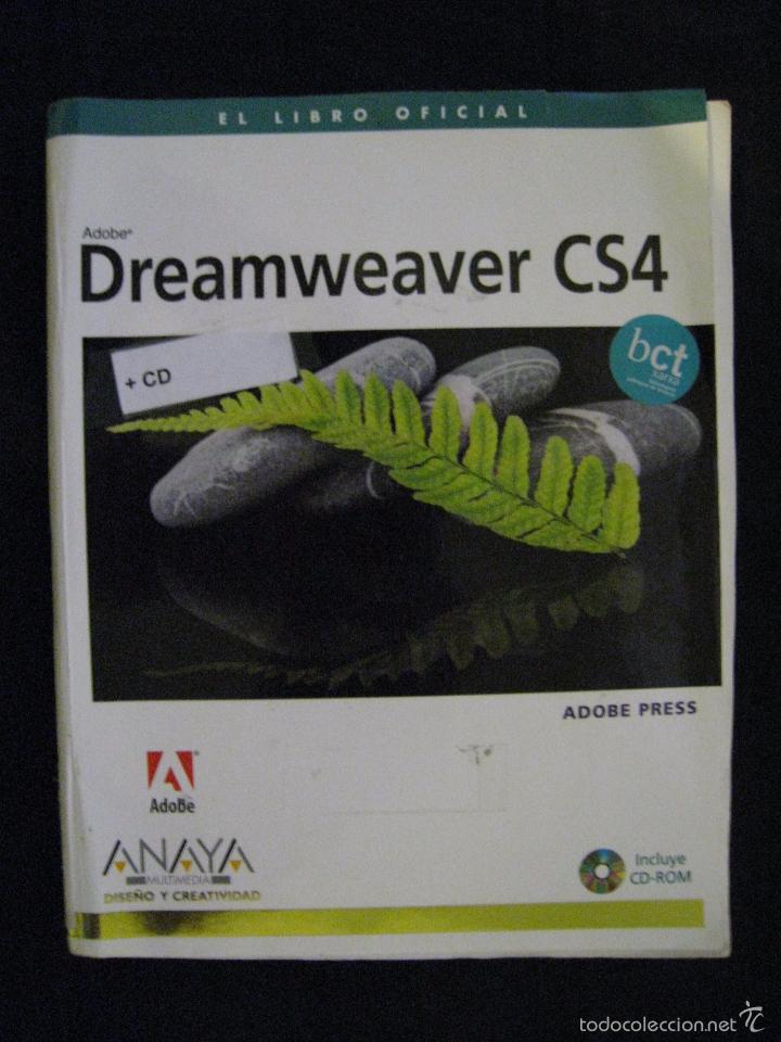 Libros de segunda mano: DREAMWEAVER CS4 - EL LIBRO OFICIAL - ADOBE PRESS - EDICIONES ANAYA MULTIMEDIA - INCLUYE CD-ROM. - Foto 2