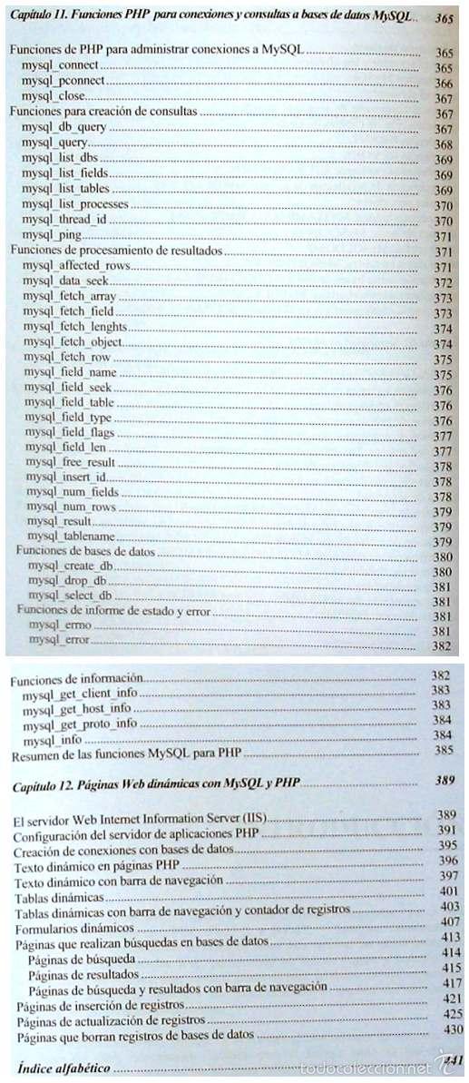 Libros de segunda mano: MySQL PARA WINDOWS Y LINUX - C&Eacute;SAR P&Eacute;REZ - RA-MA 2004 - INCLUYE DISCO - VER INDICE - Foto 6