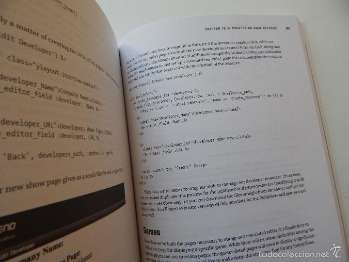 Libros de segunda mano: Practical Rails Projects. The Expert&acute;s voice in web development - Eldon Alameda 2007 - English - Foto 6
