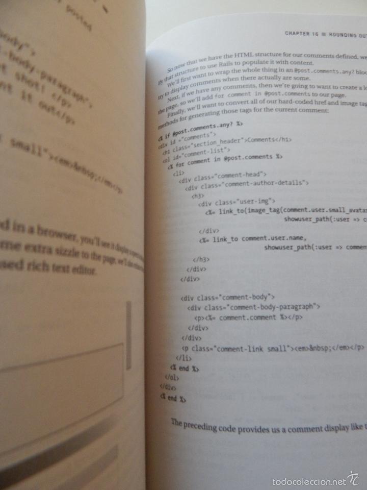 Libros de segunda mano: Practical Rails Projects. The Expert&acute;s voice in web development - Eldon Alameda 2007 - English - Foto 7