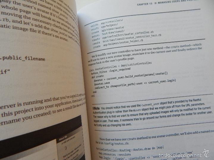 Libros de segunda mano: Practical Rails Projects. The Expert&acute;s voice in web development - Eldon Alameda 2007 - English - Foto 8