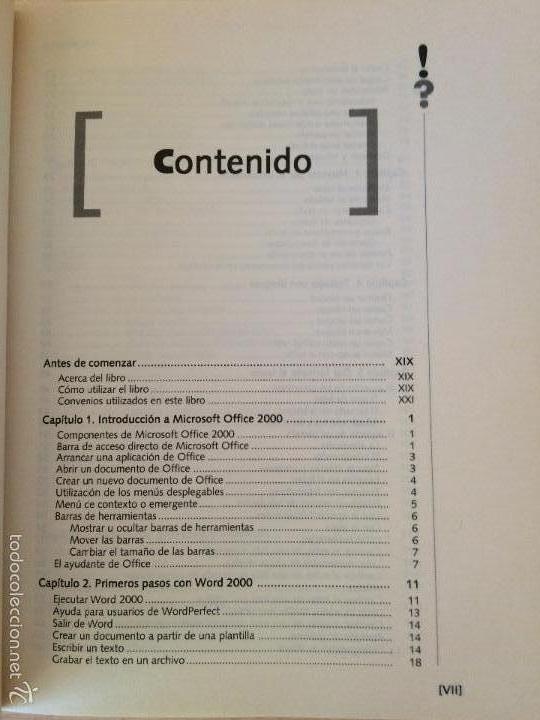 Libros de segunda mano: OFFICE 2000. JOSE DOMINGUEZ ALCONCHEL - Foto 3