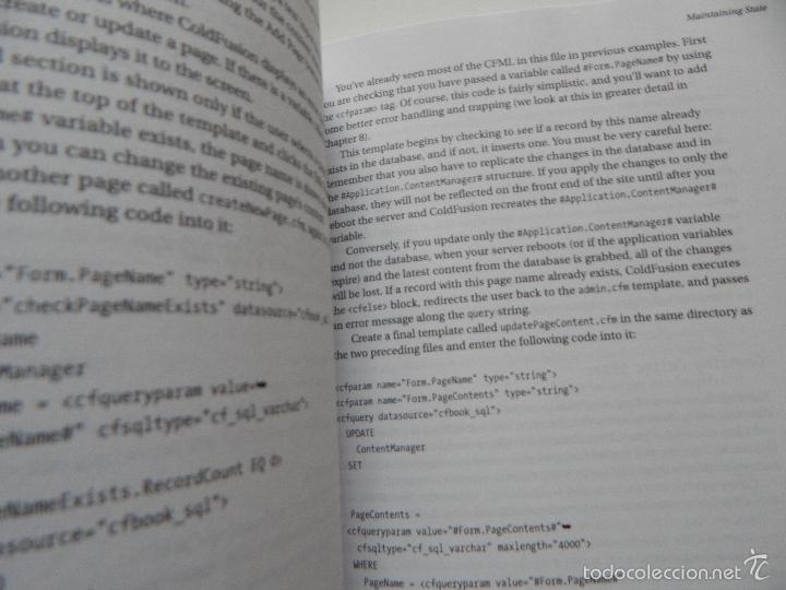 Libros de segunda mano: ColdFusion Web Development with Macromedia Dreamweaver MX 2004 - Foto 8