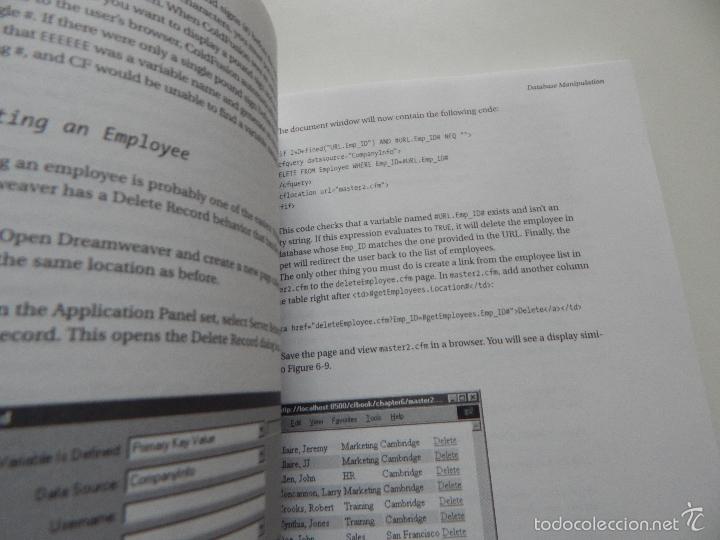 Libros de segunda mano: ColdFusion Web Development with Macromedia Dreamweaver MX 2004 - Foto 9