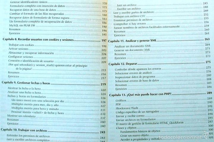 Libros de segunda mano: INTRODUCCI&Oacute;N A PHP 5 - DAVID SKLAR - ANAYA 2005 - 415 P&Aacute;GINAS - VER INDICE - Foto 4